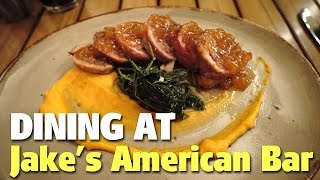 Dining at Jake's American Bar | Royal Pacific Resort