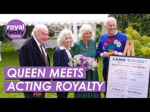 Queen Camilla Meets Acting Royalty During Rye Visit