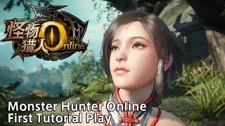 Игровой процесс с ОБТ Monster Hunter Online