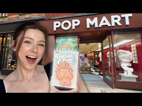 First in Line at Pop Mart Cambridge Grand Opening! *New Labubu?? Peach Riot*