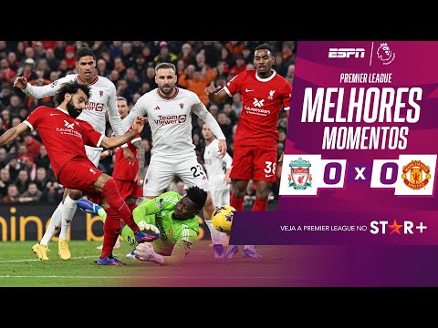 Gols e lances de Liverpool x Manchester United
