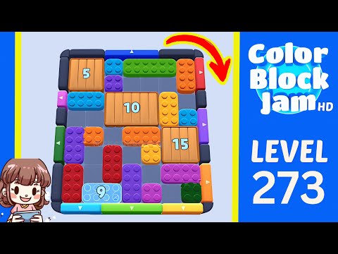 Color Block Jam Level 273 Solution Walkthrough