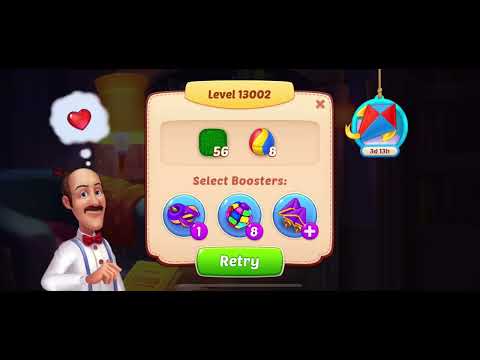 (Homescapes) levels 13001-13005