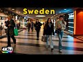 Rainy Stockholm Vibes Relaxing Walk Through City Center 4K UHD
