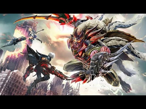 (God Eater 3) Anubis with Boost Hammer [Action Demo Gameplay]