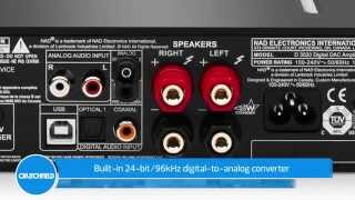 Video thumbnail for NAD D 3020 integrated amplifier | Crutchfield Video by CRUTCHFIELD