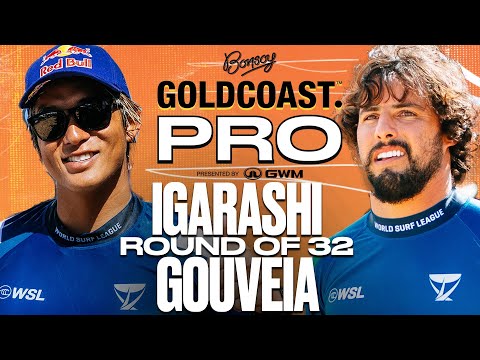 Kanoa Igarashi vs Ian Gouveia | Bonsoy Gold Coast Pro presented by GWM 2025 - Round of 32