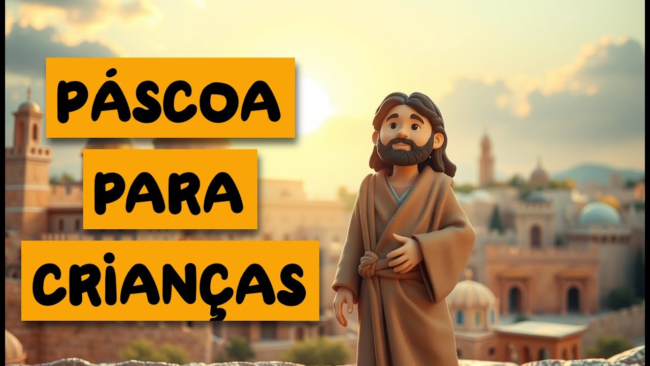 Páscoa para Crianças: A História da Paixão de Cristo - Histórias Bíblicas para Crianças