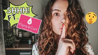 ASMR Wavy Hair Wash Routine with FLORA & CURL // 2a 2b 2c Wavy Hair Routine EASY TO FOLLOW