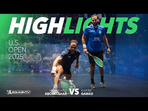 🇪🇬 Gawad v Abouelghar 🇪🇬 | U.S. Open 2025 | ROUND 1 HIGHLIGHTS