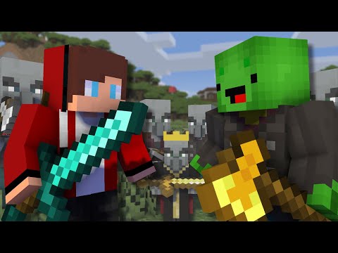 【Maizen】Mikey Becomes a Pillager【Minecraft Parody Animation Mikey and JJ】