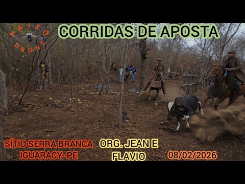 (DRONE) CORRIDAS DE APOSTA SÍTIO SERRA BRANCA IGUARACY-PE ORG. JEAN E FLÁVIO 