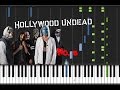 Hollywood Undead - No. 5 [Piano Cover Tutorial ...