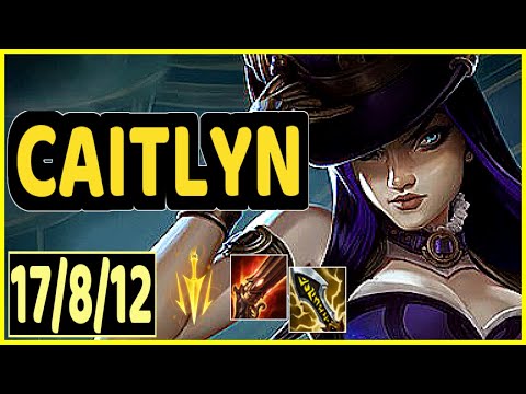 CAITLYN VS XAYAH - 17/8/12 KDA ADC GAMEPLAY