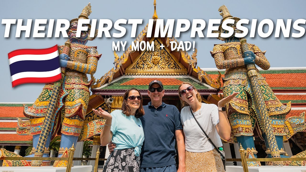 American Parents Visit Thailand for the FIRST TIME