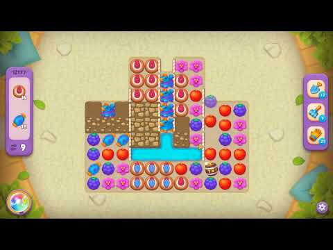 Gardenscapes level 12177 Gameplay #Bubunka