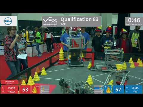 2018 VRC Arts Q83 - 9551B 4403A vs 7853A 12G - 62 to 89