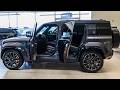 2025 Black Land Rover Defender 110 Octa P635 In Depth Walkaround 4K