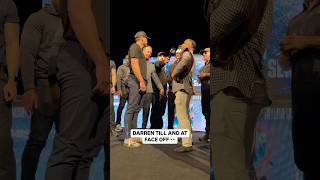 Darren Till and Anthony Taylor face off 👀 #misfitsboxing #boxing #ufc