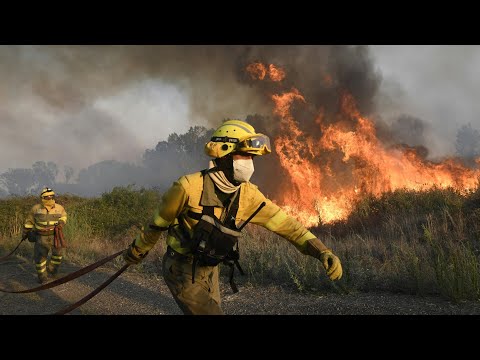 Kampf gegen Waldbrände in Spanien | AFP