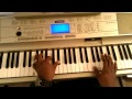 N.E.R.D - Inside Of Clouds (piano tutorial) 