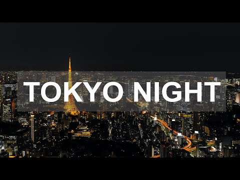 Tokyo Night JAZZ - Relaxing Background Saxophone Music - Night Romatic Jazz for Sleep