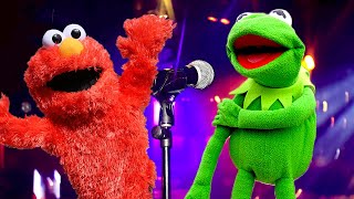 Elmo and Kermit the Frog Car Karaoke! FT The Weeknd & Rihanna