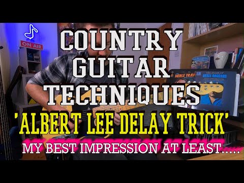 Country Guitar Techniques - Albert Lee Delay Trick