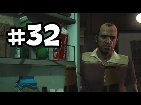 Grand Theft Auto 5 Part 32 Walkthrough Gameplay - Predator Big Foot - GTA V Lets Play Playthrough