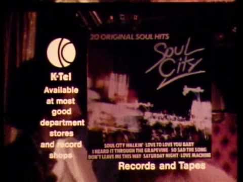 K-tel Records "Soul City" commercial