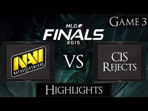 Dota 2 Na'Vi vs CIS Rejects | MLG World Finals 2015 Highlights