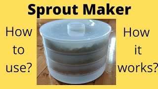 Sprout Maker My honest Review - Tamil/How to use Sprout Maker/How it works/Sprout Maker👍or👎/#Sprouts