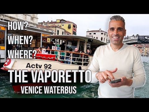Venice Public Transportation - Your Ultimate Guide in One Video!