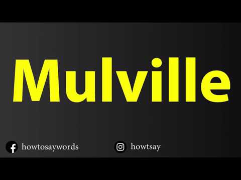 How To Pronounce Mulville