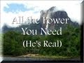 All The Power You Need with Lyrics
