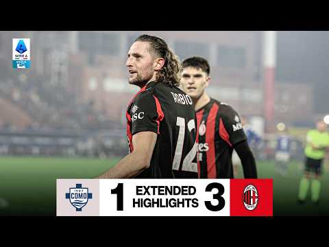 Extended Highlights | Nkunku-Rabiot & Maignan's heroics | Como 1-3 AC Milan | Serie A 2025/26