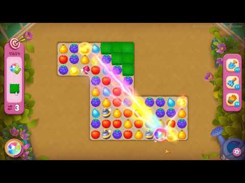 Gardenscapes Level 11654 (Challenge) All Boosters, +1 gardening glove #Nuikin