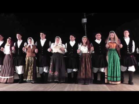 Gruppo Folk San Giorgio di Donori live in Selegas (CA) Sardinia Italy