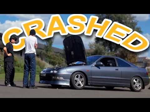 bringing a crashed integra back to life | DC2 Integra Build