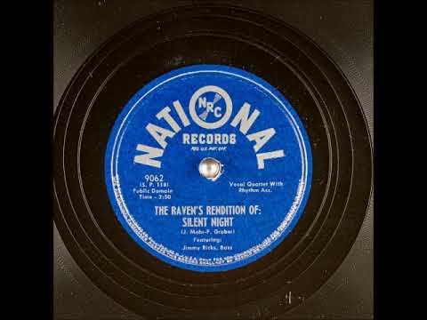Silent Night ~ The Ravens, Jimmy Ricks (Bass) (1948)