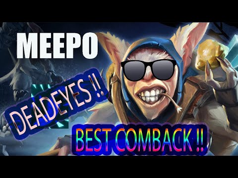 abed meepo COMEBACK !step by step watch and learn how to play meepo vs ur counters !ez divine rank#6
