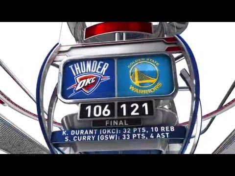 Oklahoma City Thunder vs Golden State Warriors - March 3, 2016