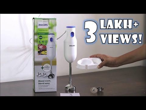 Philips hand blender hl1655 unboxing and review