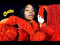 KING CRAB SEAFOOD BOIL MUKBANG FRIED HOT CHEETOS SEAFOOD MUKBANG ALFREDO SAUCE ASMR EATING