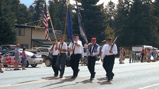 preview picture of video '2014 Huckleberry Festival Parade - Trout Creek, Montana MT'
