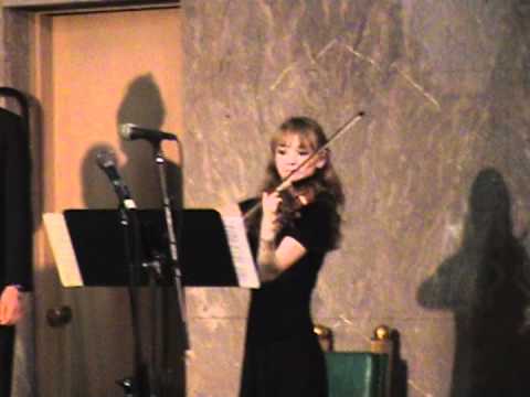 Lauren's solo at the Grotto