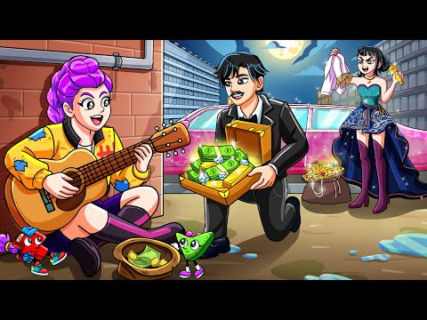 RUMI ADOPTED by a RICH KPOP FAMILY! | KPop Demon Hunters Animation