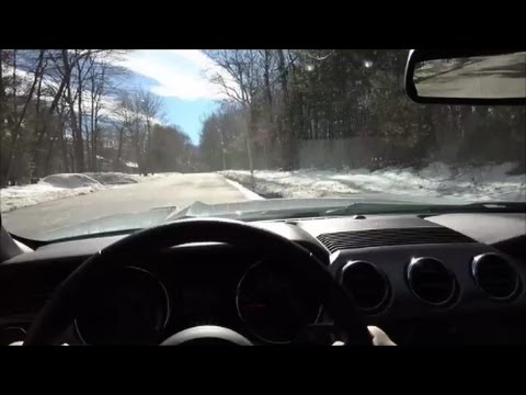 Ford Racing by Borla Touring Cat Back Exhaust Interior Sound Review 2016 Mustang GT