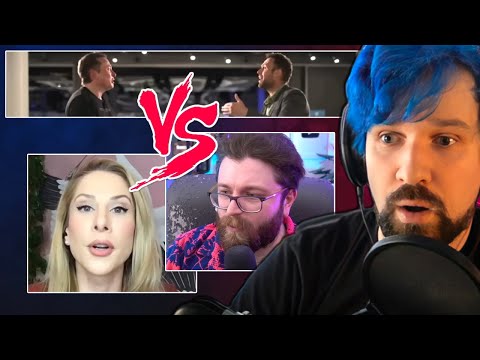 Ana Kasparian Burns Bridge w/ Vaush During Live TYT Show