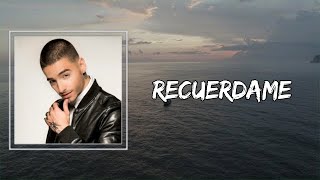 Maluma - Recuérdame (Lyrics) 🎵